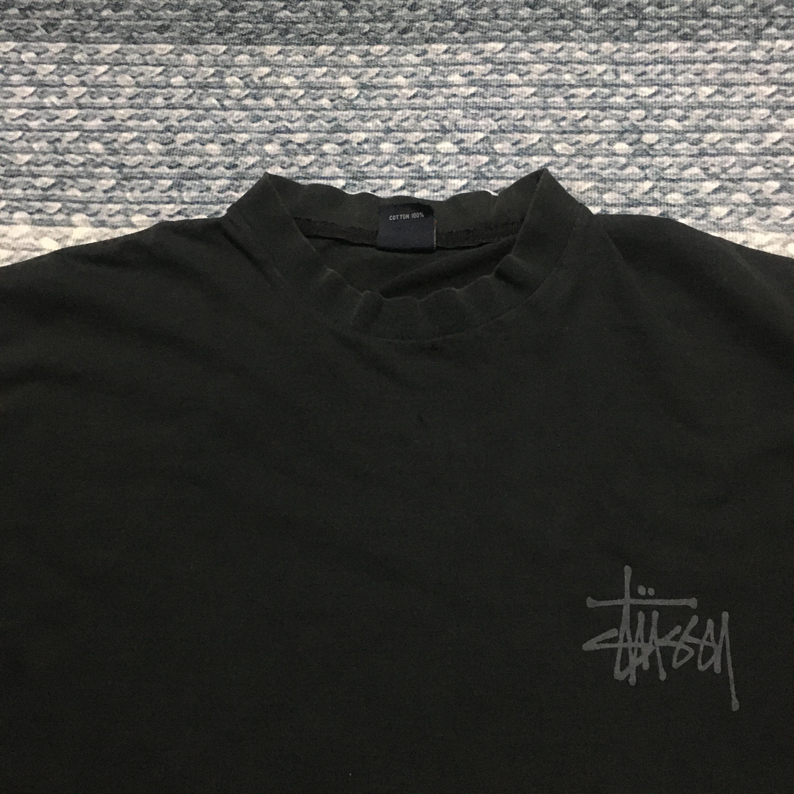 Faded Vintage 90s Stussy Dragon Big Logo Backhit Tees - Etsy