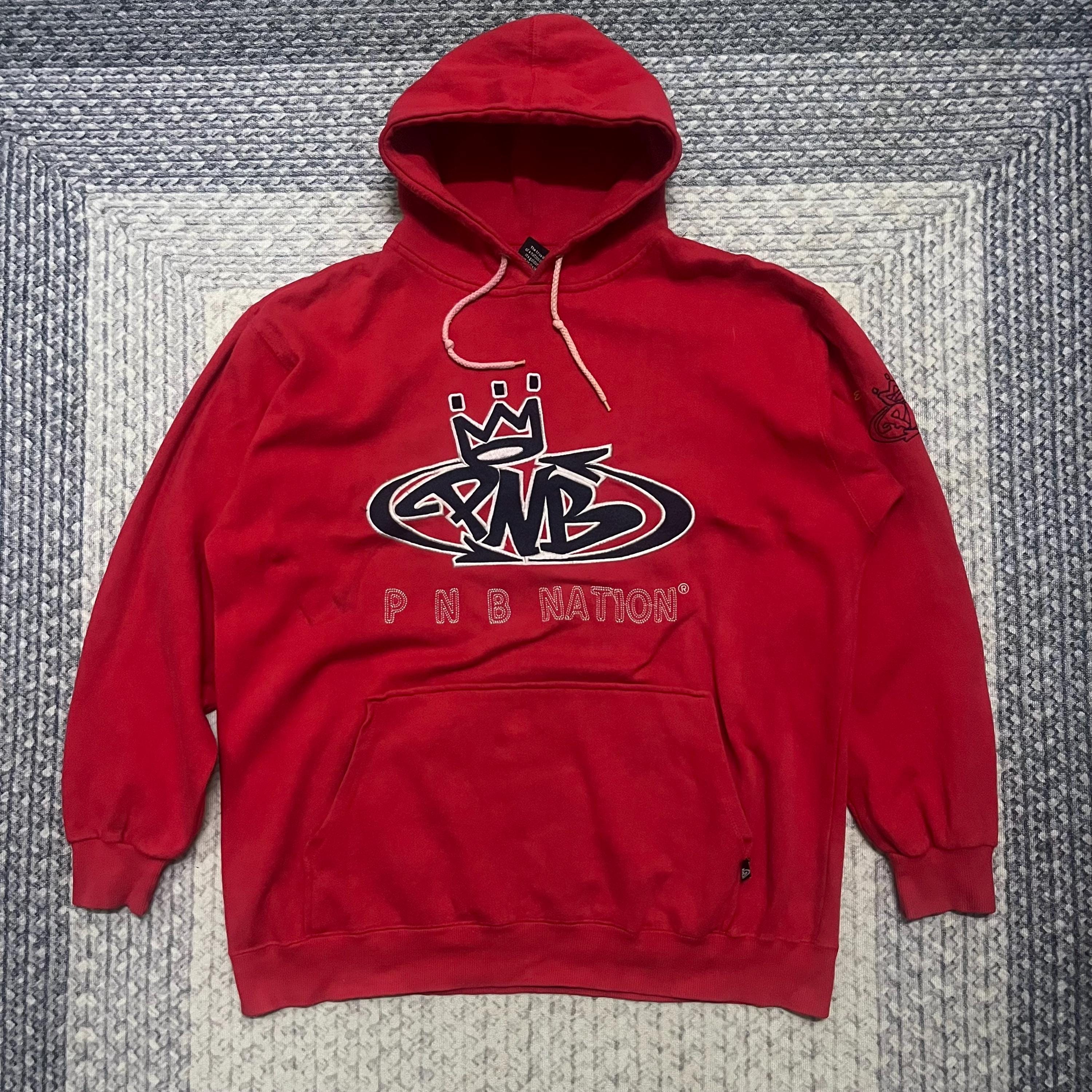 Pnb nation clothing - Etsy 日本 90s PNB NATION フーディー パーカー