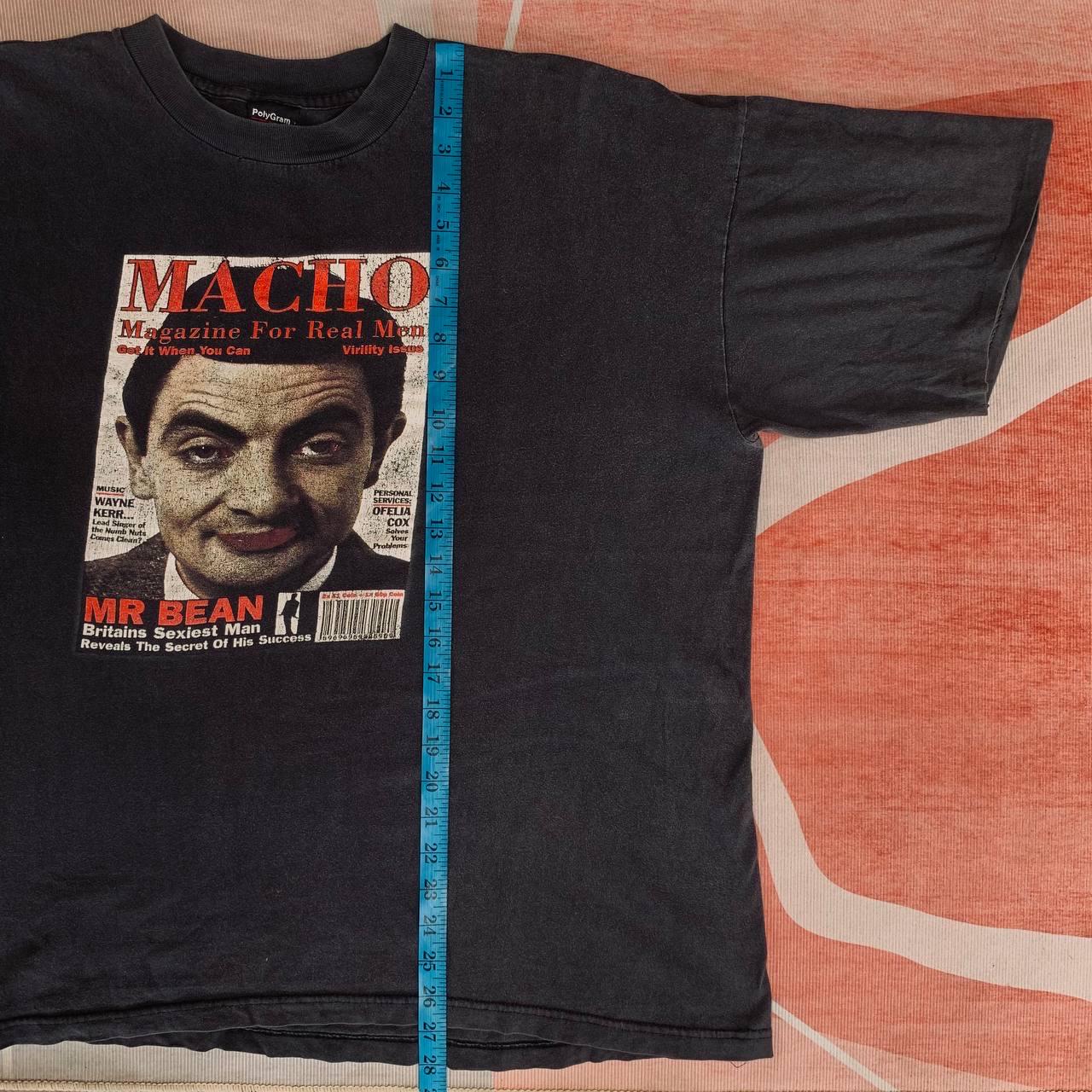 Vintage 90s Mr Bean Macho Magazine Tees - Etsy