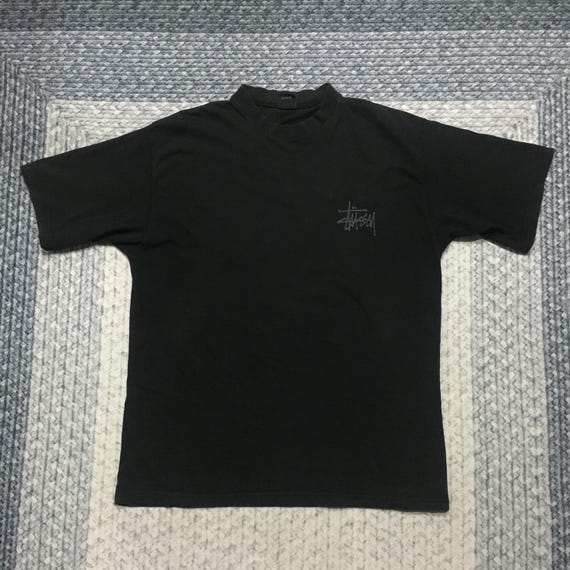 Faded Vintage 90s Stussy Dragon Big Logo Backhit Tees - Etsy