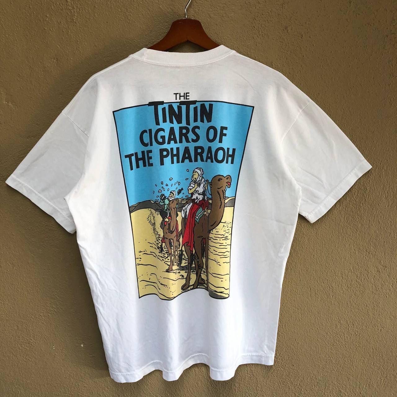 T-shirt 100% Coton Tintin Reporter Blanc - Taille 2 Ans, Collection 2024, Neuf Avec étiquettes