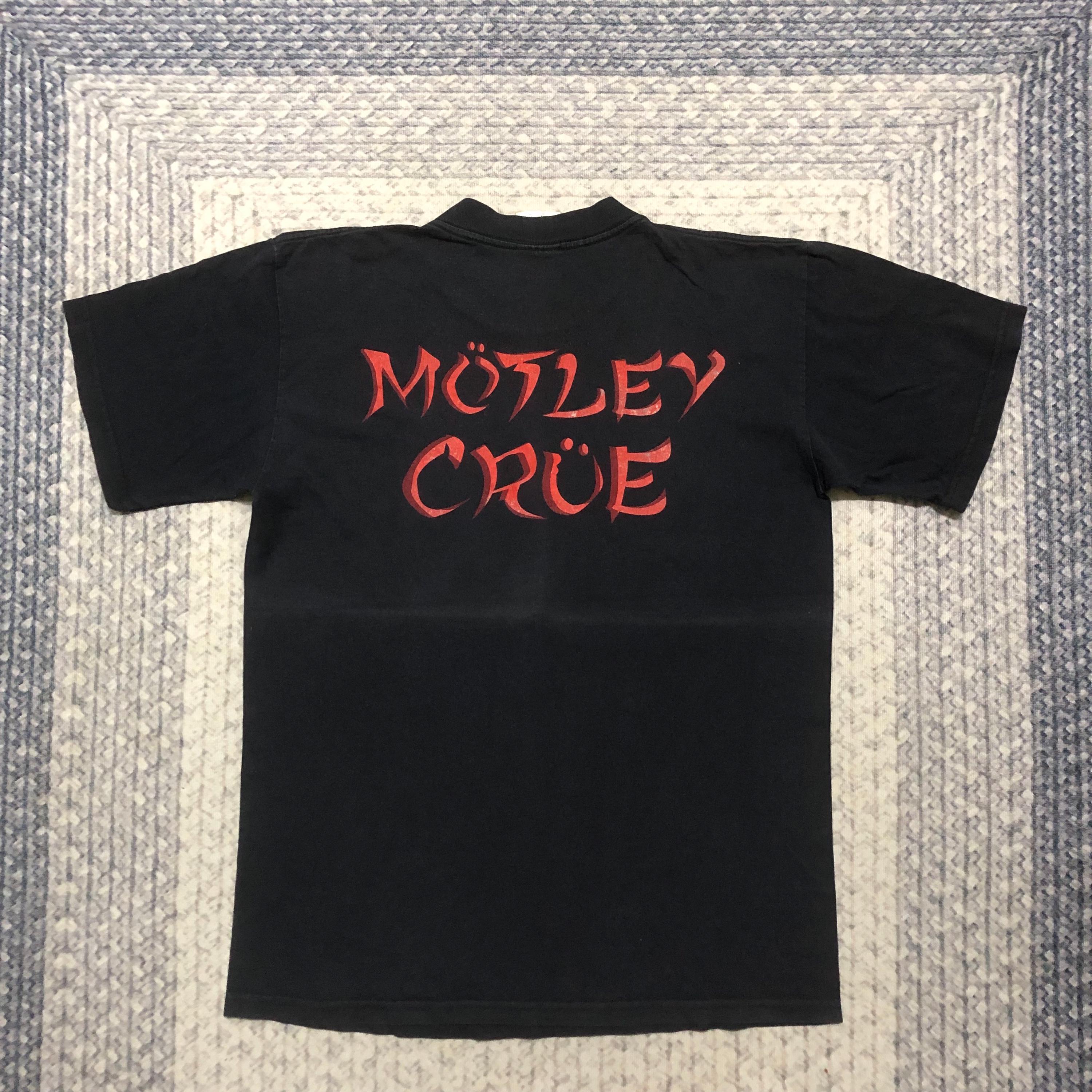 Sunfaded Vintage Mötley Crüe 'new Tattoo' Tour Tees - Etsy