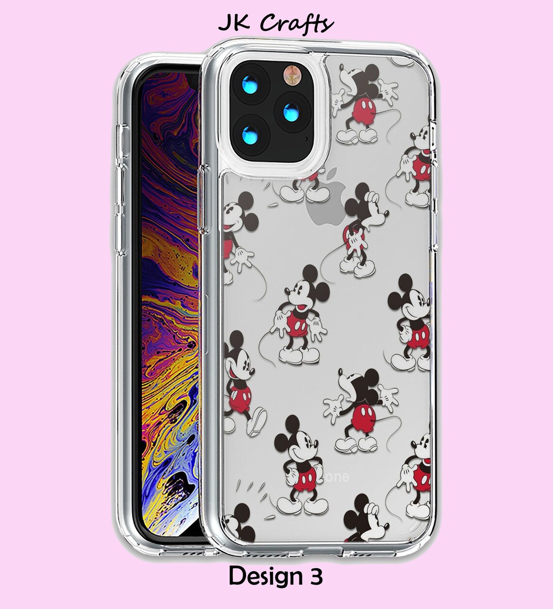 Disney Samsung Galaxy S21 Case Hybrid Acrylic Case Mickey Etsy