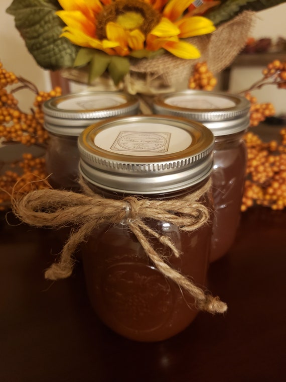 Apple Butter/preserves 8 Oz & 16 oz. Crockpot Vegan Homemade/Friend Gifts/Mom Gifts/Welcome gifts