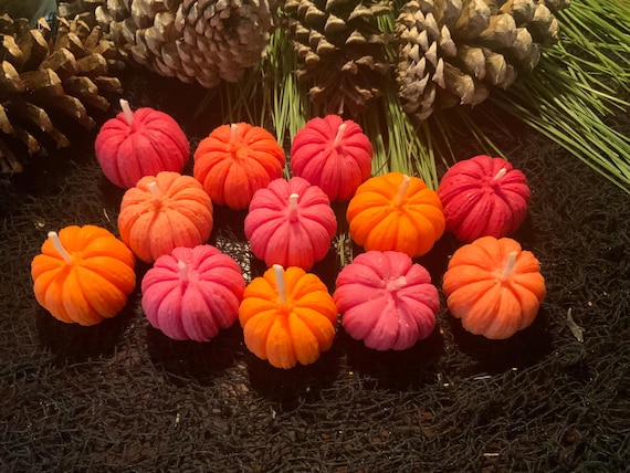 Halloween Mini Pumpkin Patch Candles