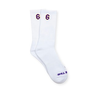 Lakers Bron 6 Socks