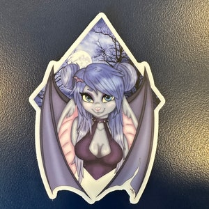 Batty Vinyl Sticker