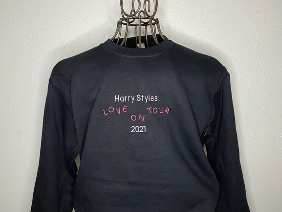 Harry Styles Embroidered Sweatshirt | Etsy