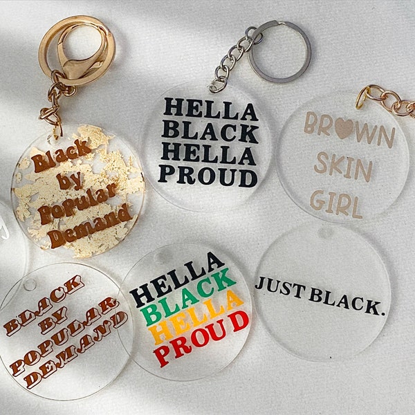 Black History Month- Acrylic Keychains