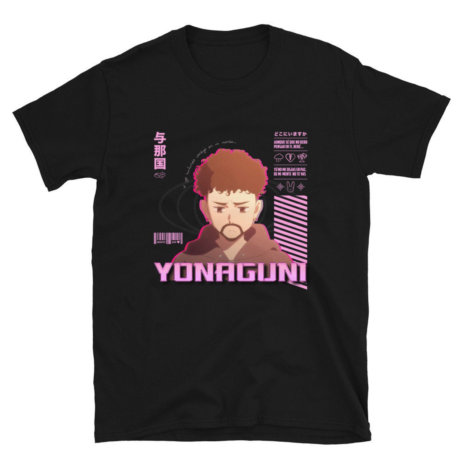 bad bunny yonaguni t shirt