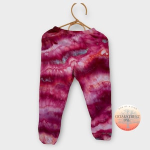 Kinder Größe 10 Tie Dye Jogginghose, Ice Dye Joggers, Jugend Tie Dye Sweats
