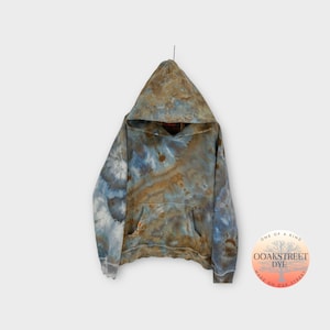 Made To Order Custom Ice Dye Hoodie, SALT AIR, Tie Dye Hoodie, Ice Dye Hoodie, Organic Cotton Hoodie
