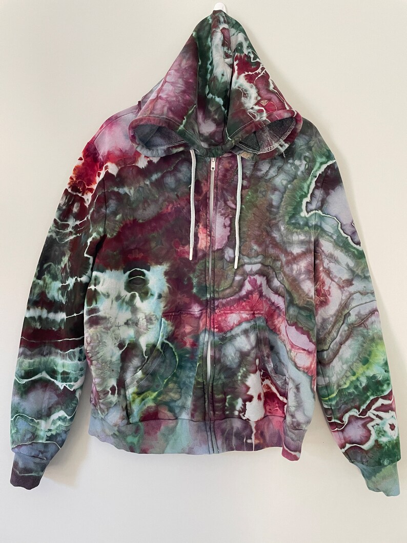 geode tie dye hoodie