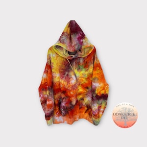 Made To Order Custom Ice Dye Hoodie, WITCHES BREW, Tie Dye Hoodie, Geode Tie Dye Sweatshirt, Unisex Tie Dye