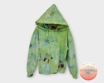 Ice Tie-Dye Hoodie, Women's Size M, Modal Cotton Blend
