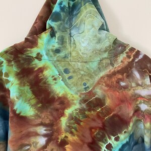 Made To Order Custom Ice Dye Hoodie, DEEP SEA, Tie Dye Hoodie, Geode Tie Dye Sweatshirt, Unisex Tie Dye zdjęcie 9