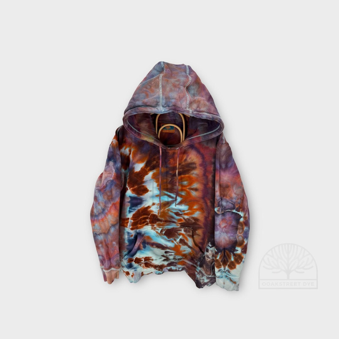 Arizona Sky Ice Dye Hoodie, Custom Tie Dye Sweatshirt - Etsy