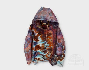 Arizona Sky Ice Dye Hoodie, Custom Tie Dye Sweatshirt