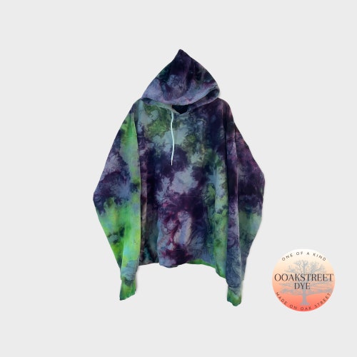 custom made tie dye hoodies