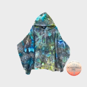 Made to Order Ice Dye Sweatshirt, BOULDER OPAL, Custom Tie Dye Sweatshirt, Watercolor Dye Sweatshirt