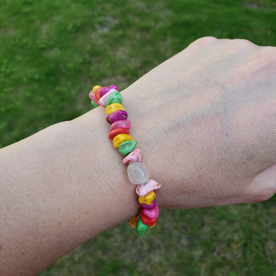 Candy Beaded Bracelet Etsy