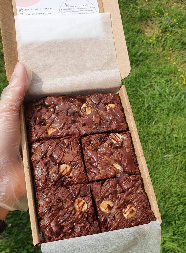 Letterbox Brownies Option for Personalisation Etsy UK