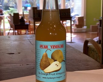 Real Pear Vinegar!  Made from fresh pears -- from the orchard to you