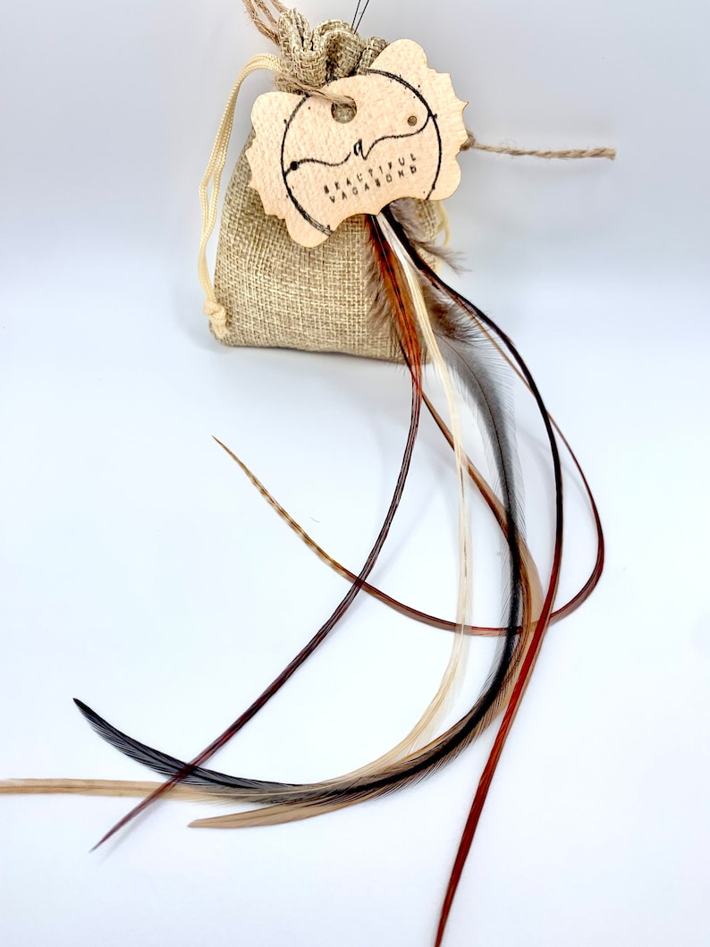 Boho Hair Accessories Feather Extensions DIY Hair Feathers Etsy