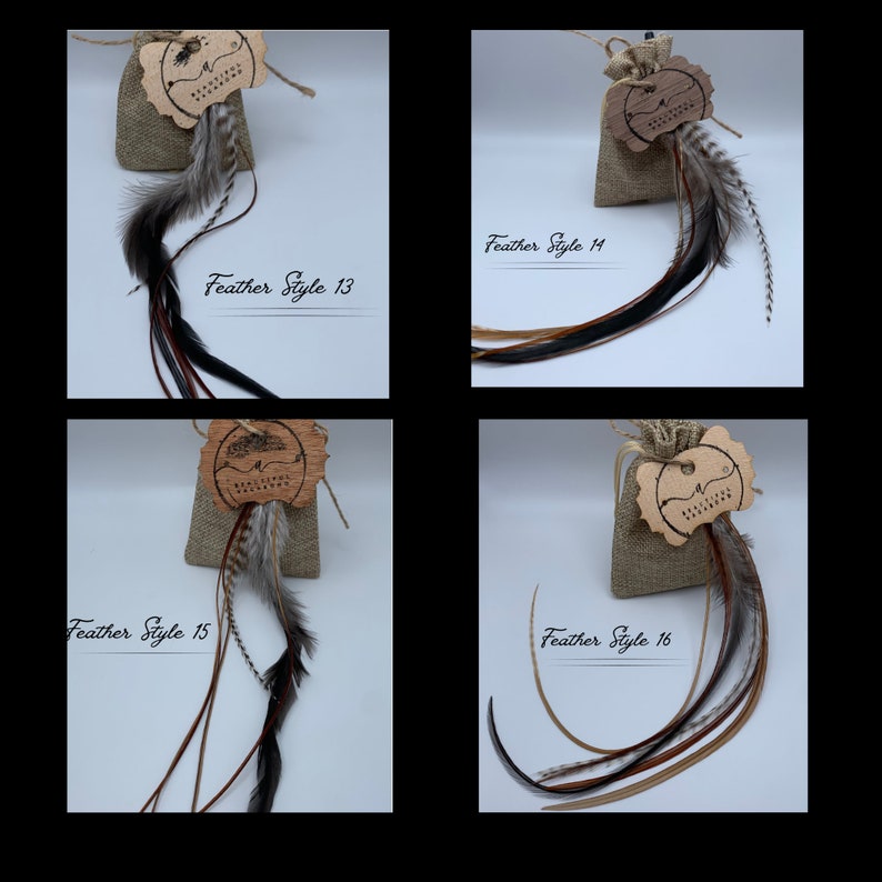 Boho Hair Accessories Feather Extensions DIY Hair Feathers Etsy