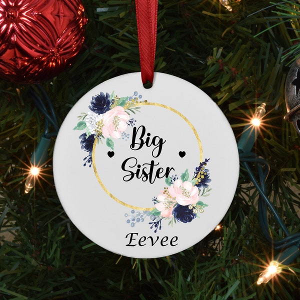 Big Sister Ornament Etsy