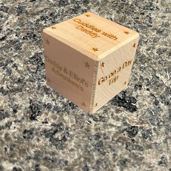 Personalised Father's Day Dice Adventure Dice Daddy and Etsy
