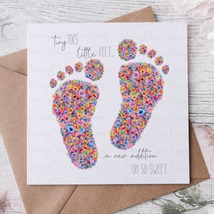 Tarjeta de felicitación de niña, Primer cumpleaños de niña, Primer cumpleaños, Cumpleaños de niño pequeño, Regalo de nuevo bebé, Nieta, sobrina, Baby shower