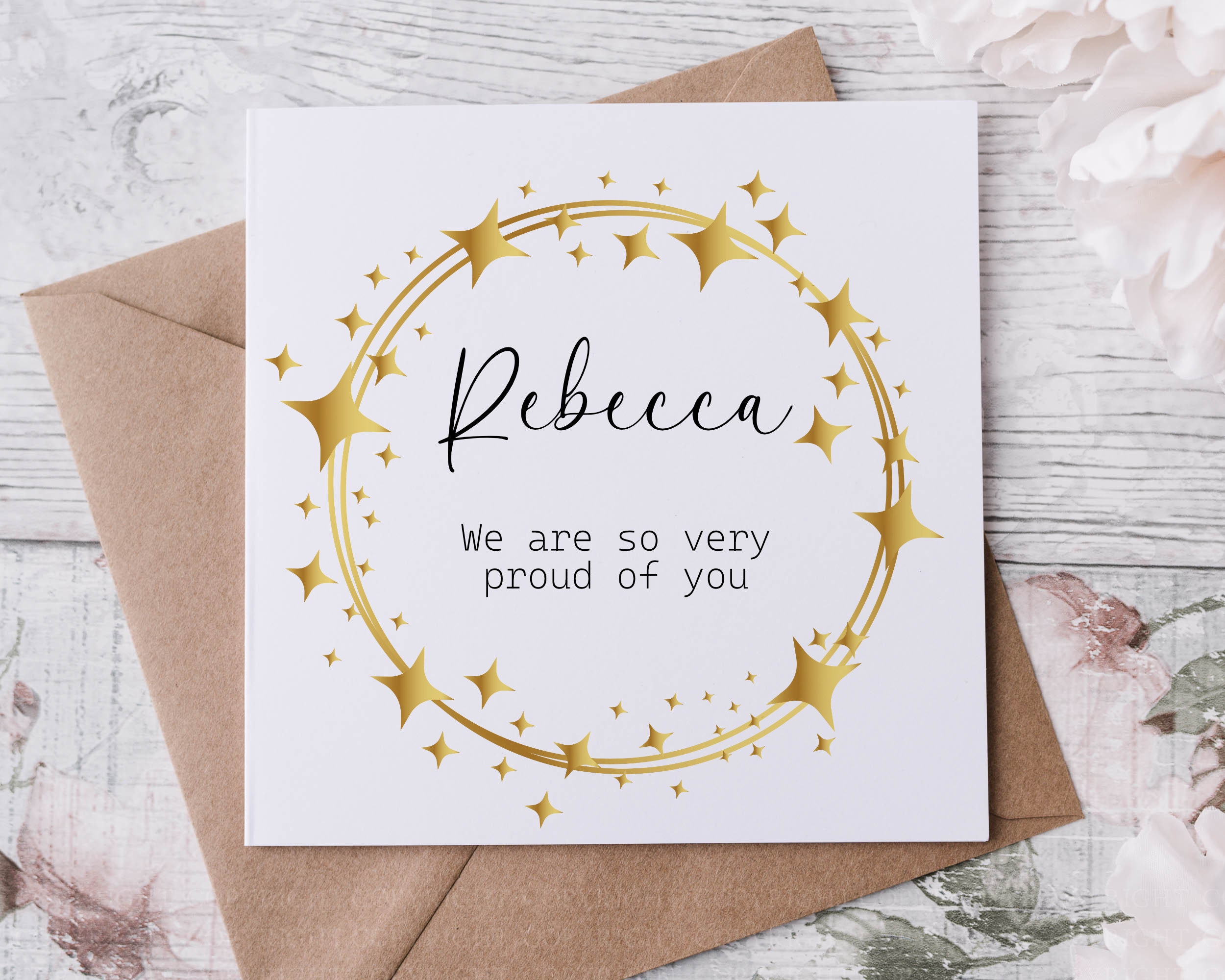 Proud Card I'm Very Proud of You Card, Congratulations Gift, Graduation Card for ...