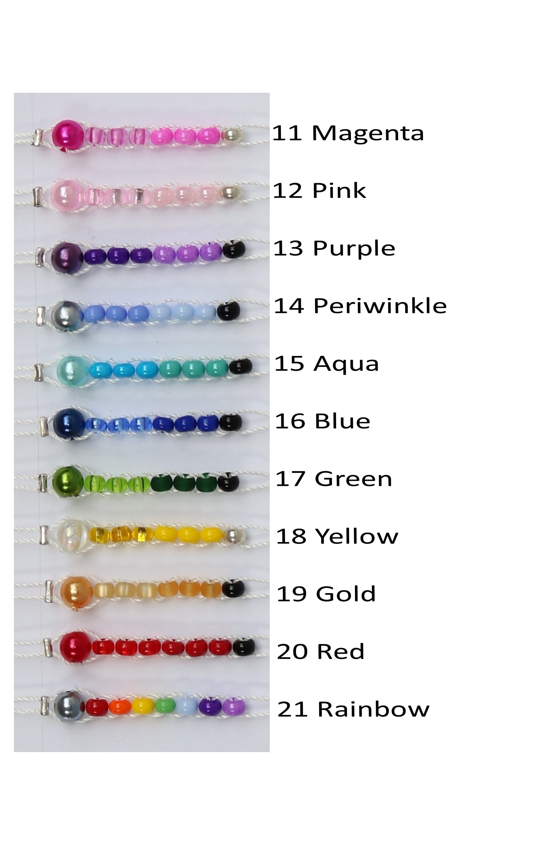 Count-a-Round | Golf Score Counter | Just Swing and Slide the Beads | Easy to Use | Secure and Reliable | By Corine Sorge of Fridge Door Art