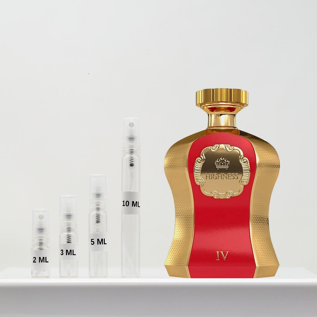 Afnan Highness IV Red Eau De Parfum 2ML 3ML 5ML 10ML Travel Etsy