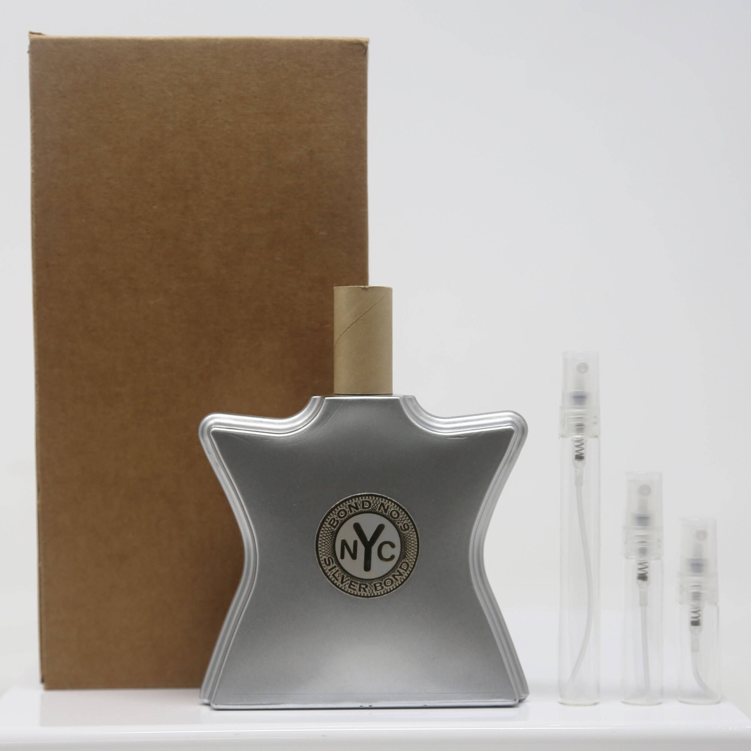 Bond No.9 Silver Bond 3ML 5ML 10ML Travel Size Sample Bottles Etsy