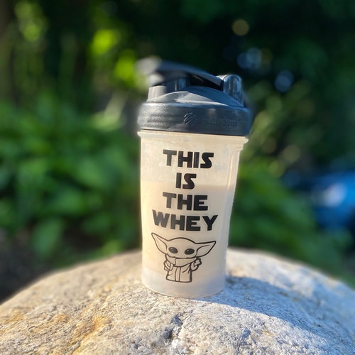 This is the Whey Protein Shaker Bottle Etsy