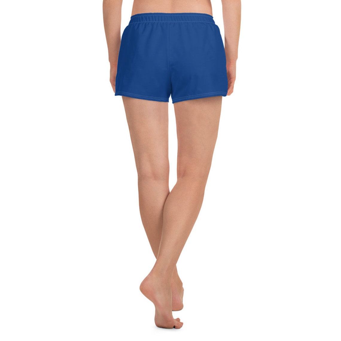 Women's Blue Athletic Short Shorts Etsy UK