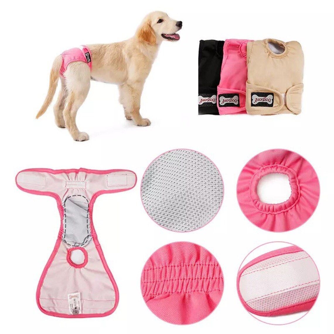 Reusable/Washable Dog Sanitary Pants Etsy