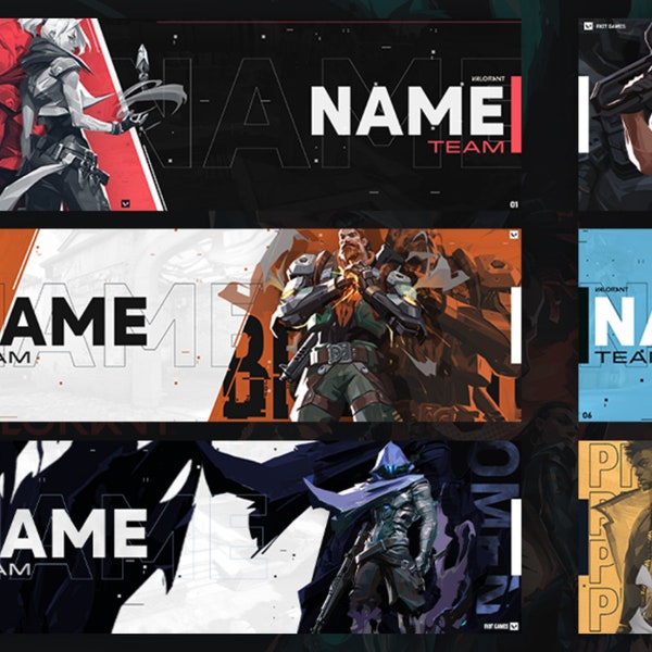 Custom Valorant Banner Etsy