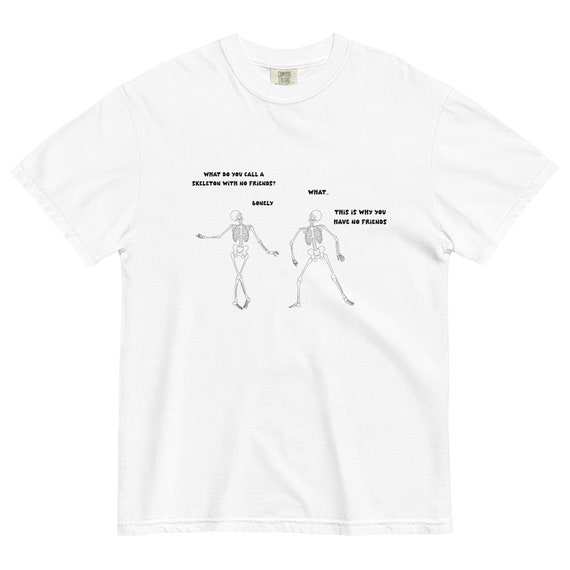 No Friends T-shirt - Etsy