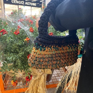 CROCHET PATTERN Crochet Bag Pattern Bag crochet purse woman bag shopping bag summer bag beach bag, handbag