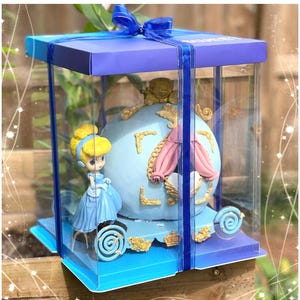 2 Sets 10’’Lx10’’Wx9.8&#39;&#39;H Clear Tall Cake Gift Boxes,Transparent Cake Boxes,Layered Cake Carrier,for Birthday,Wedding,Party Cakes or Gifts