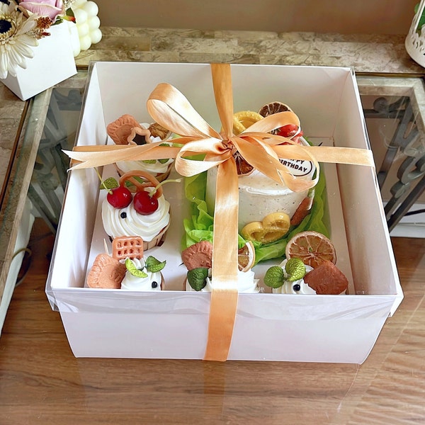 Bento Cake and Cupcake Box Etsy
