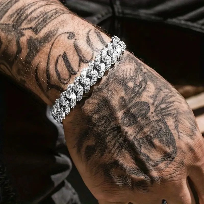 Iced Out Bracelet Etsy Singapore