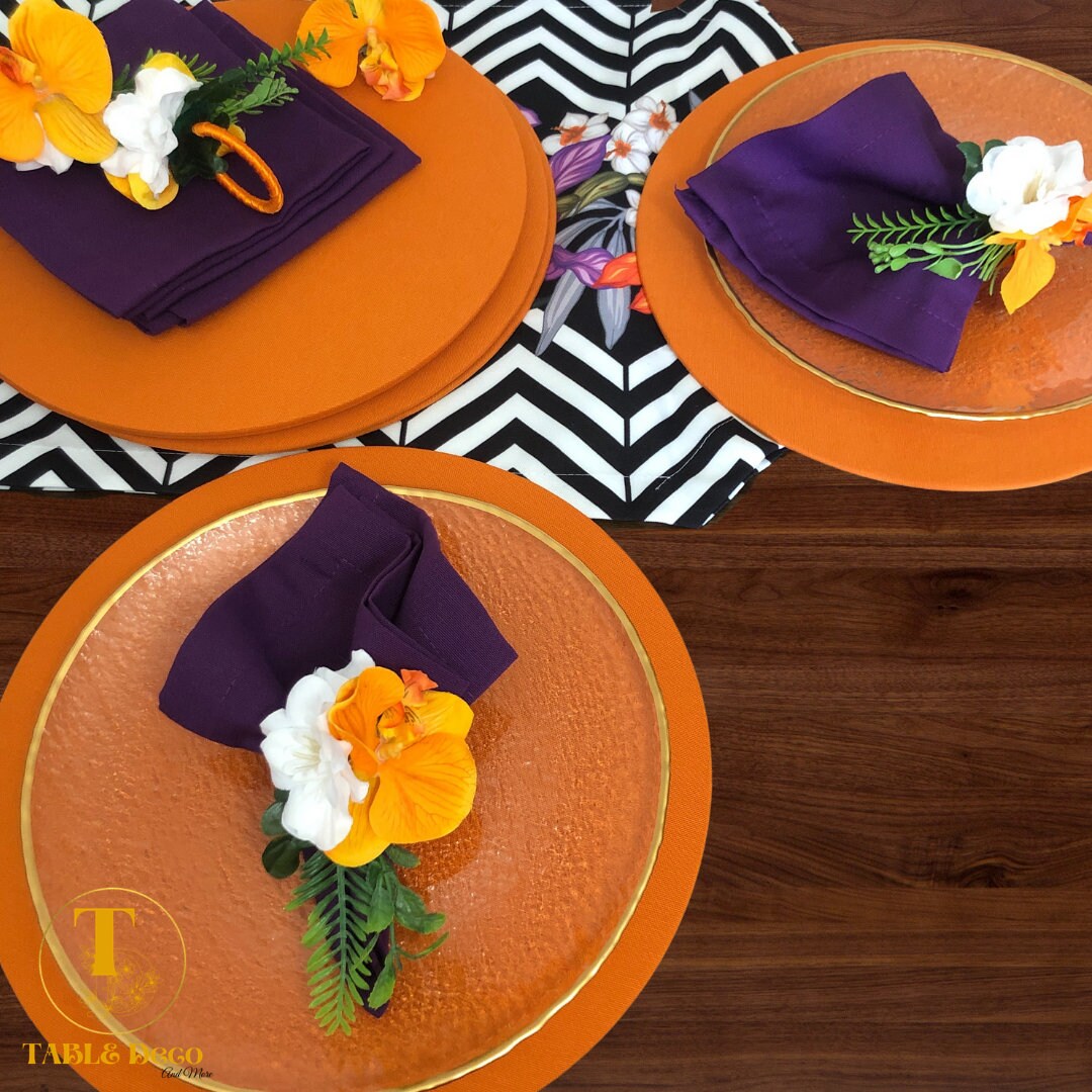 Table runner set Placemats Napkins Placemat set Napkins Etsy
