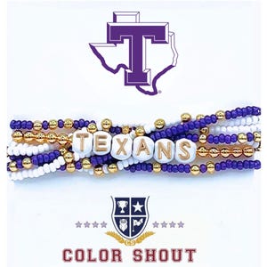 Tarleton State University: Lucky 7 Stack Bracelet Set