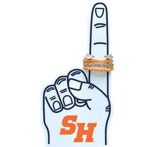Sam Houston State University 4 Stack Rings
