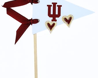 Heart Studs Earrings: Indiana