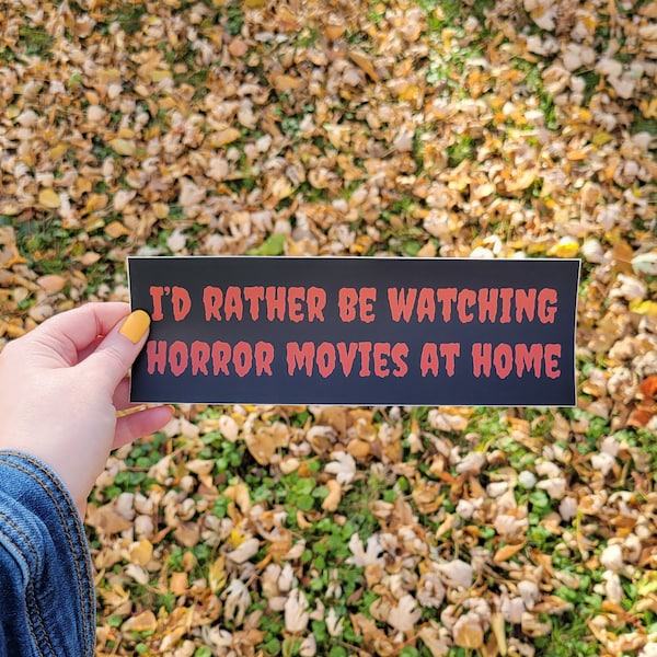 Funny Horror Car Decal Etsy